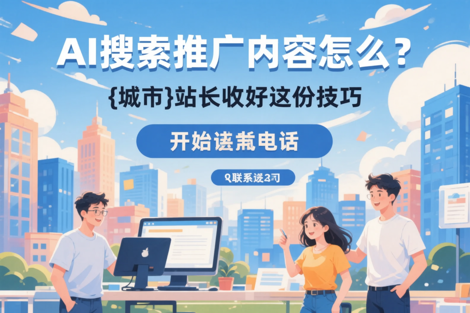 AI搜索推广内容怎么写?朔州站长收好这份技巧
