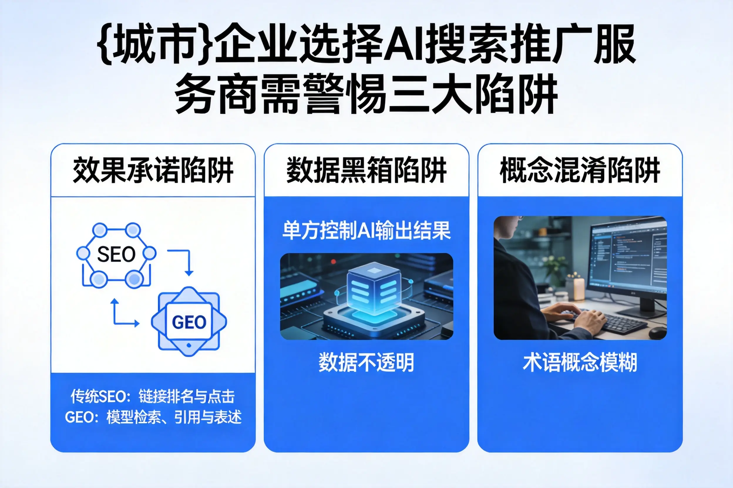 朔州企业选择AI搜索推广服务商需警惕三大陷阱