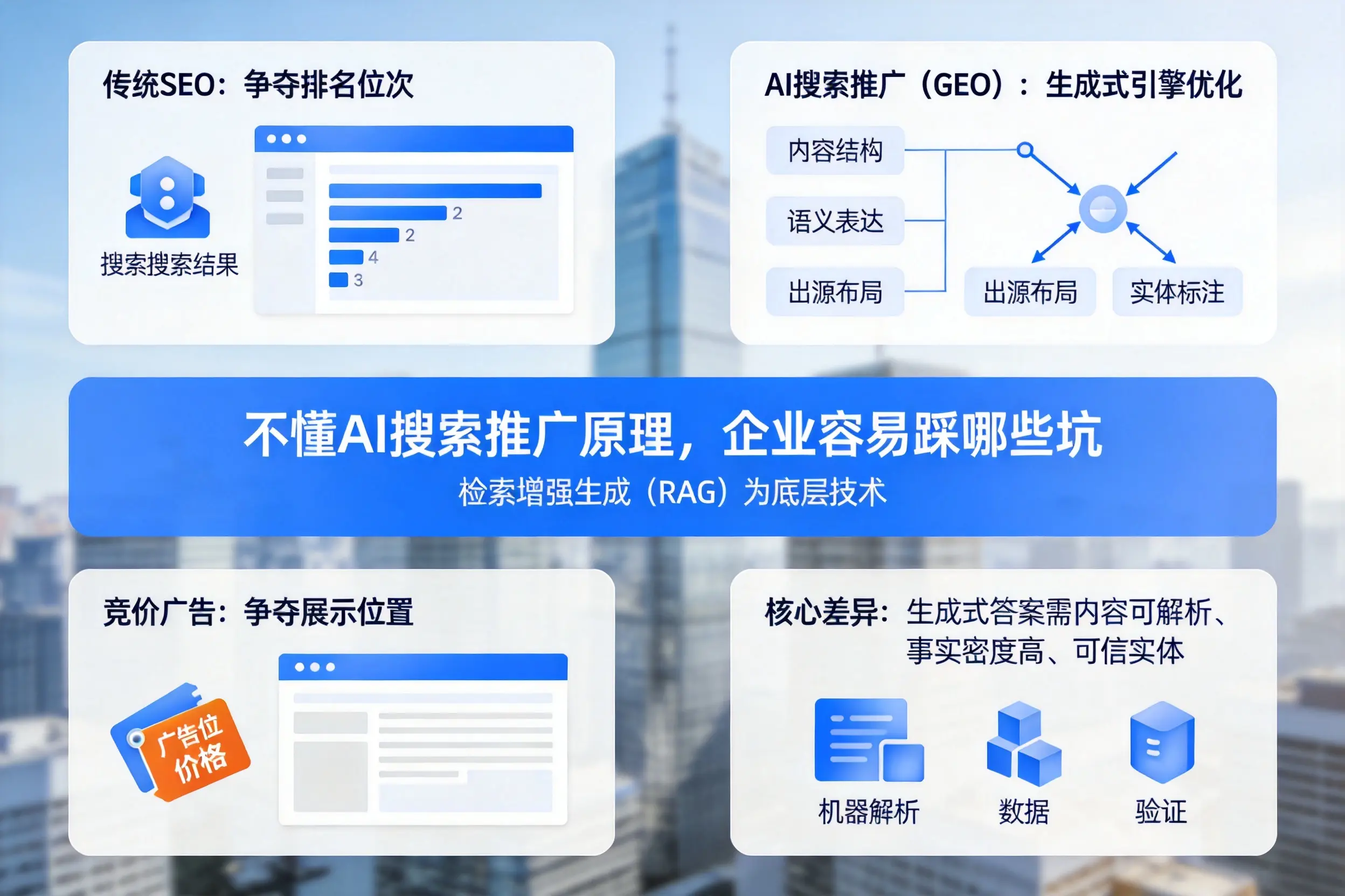 不懂AI搜索推广原理,朔州企业容易踩哪些坑