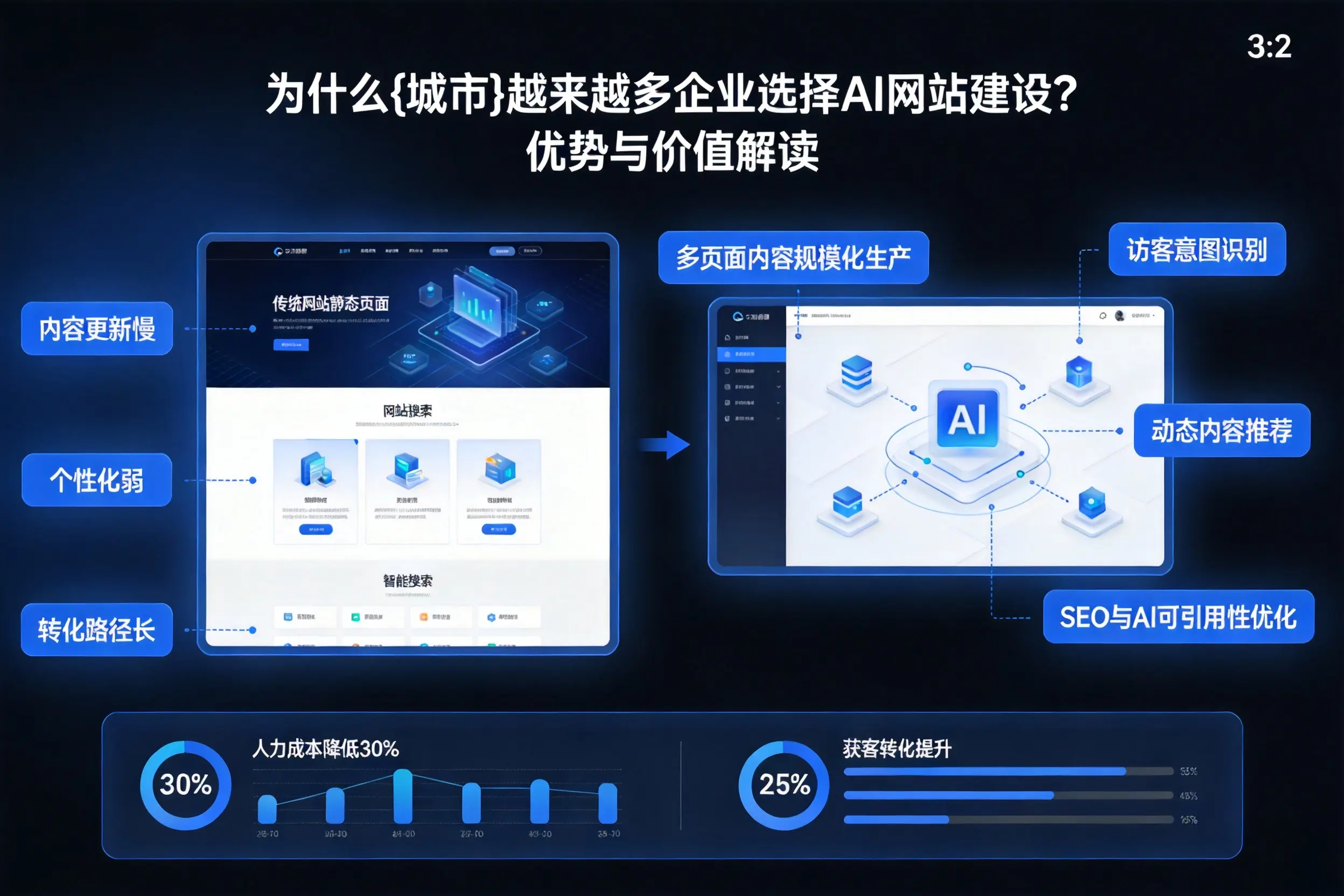 为什么朔州越来越多企业选择AI网站建设？优势与价值解读