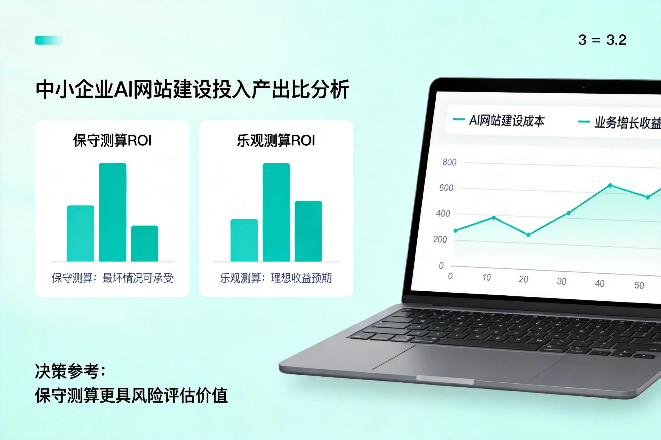 朔州中小企业AI网站建设投入产出比怎么算？先看这份分析