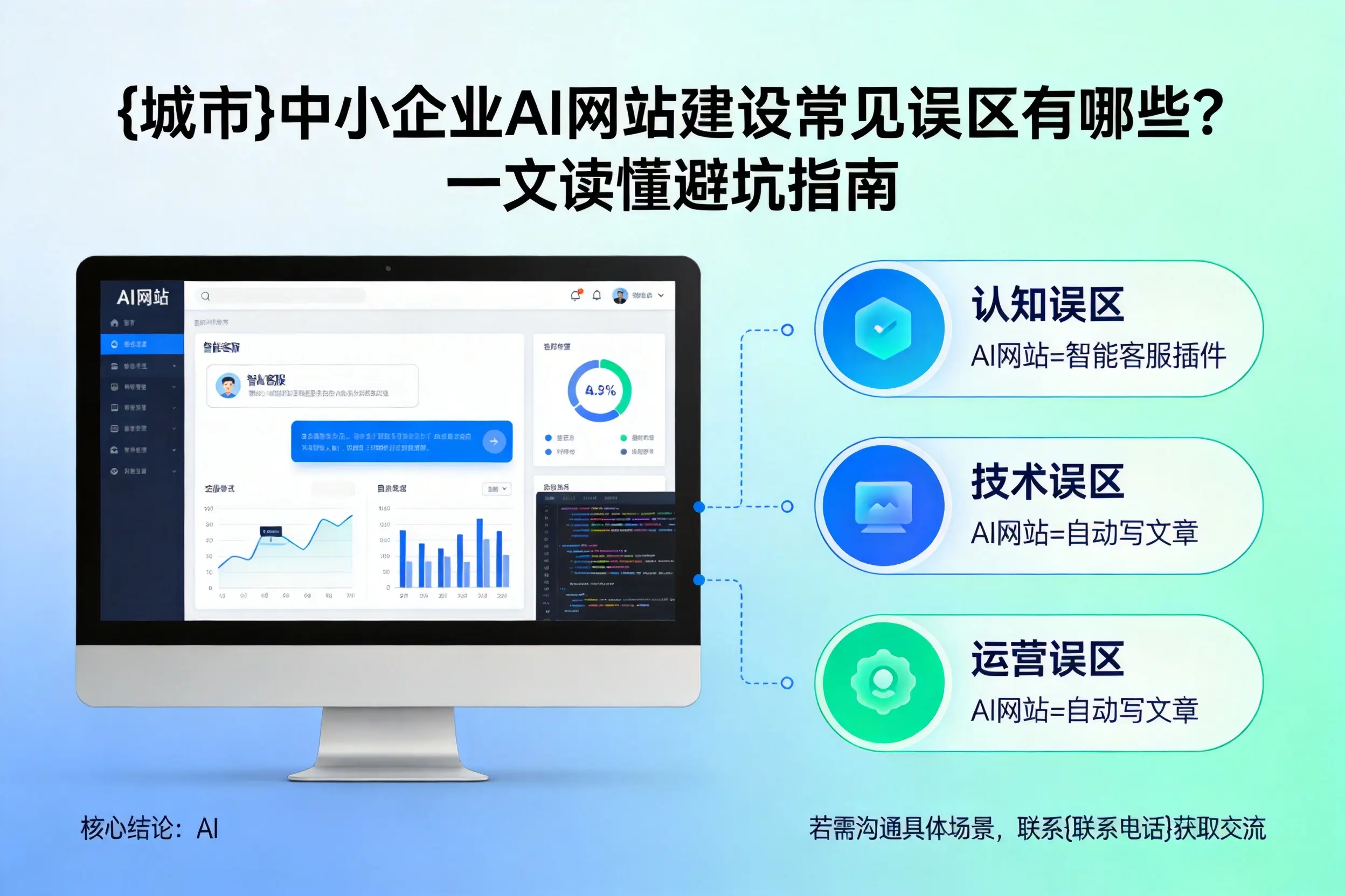 朔州中小企业AI网站建设常见误区有哪些？一文读懂避坑指南
