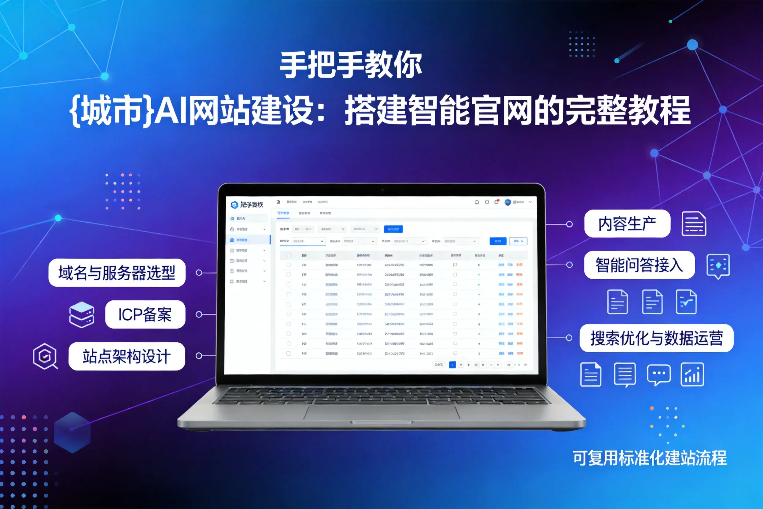 手把手教你朔州AI网站建设：搭建智能官网的完整教程